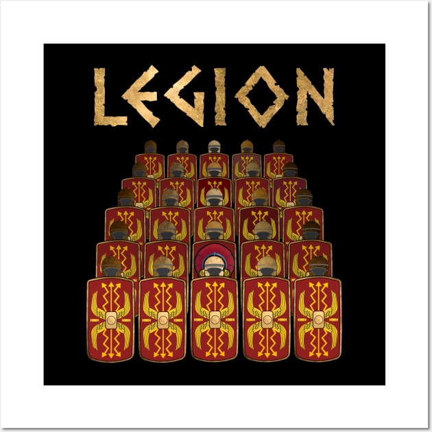 Legions Marching - Roman Centurion and Legionaries - Roman Empire - Roman Army Wall Art by AgemaApparel